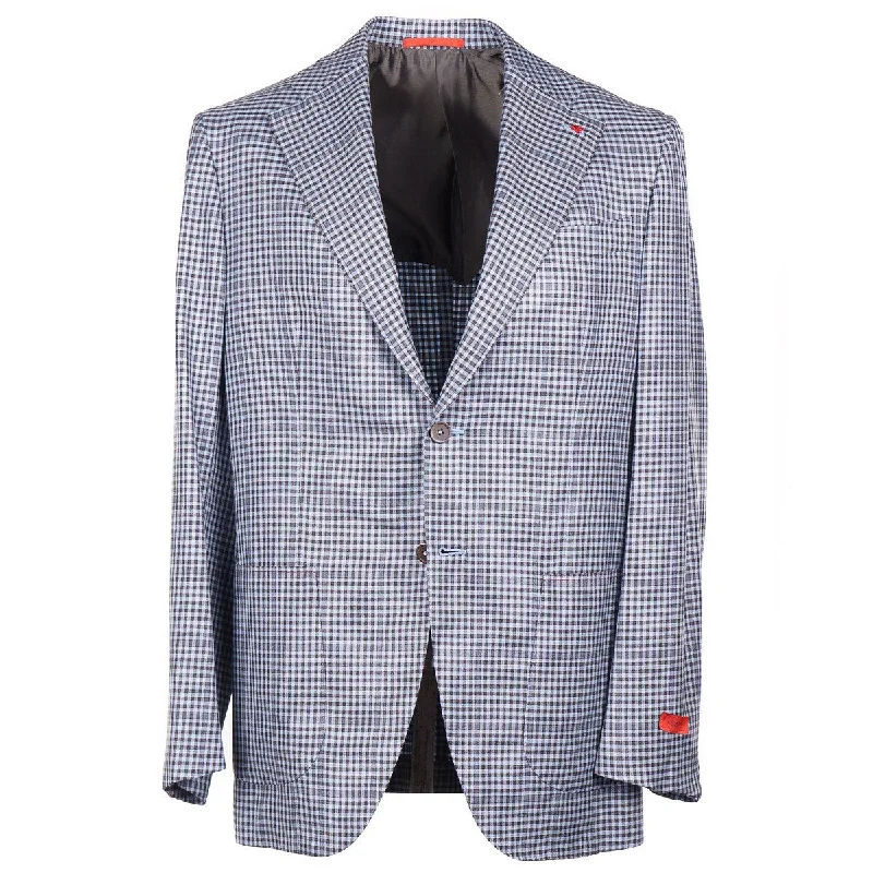 Isaia 'Marechiaro' Wool-Silk-Linen Sport Coat Elegant Men's Formal  Elegant Men's Formal 