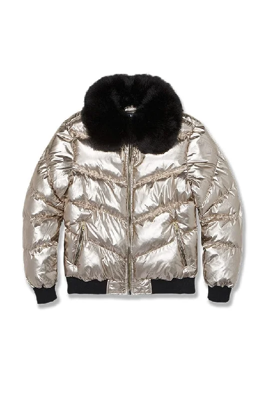 Flatbush Bomber Jacket (Gold) Confident Men's Power Confident Men's Power