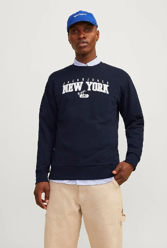 JACK AND JONES NEW YORK SWEATSHIRT Sophisticated Men's  Sophisticated Men's 