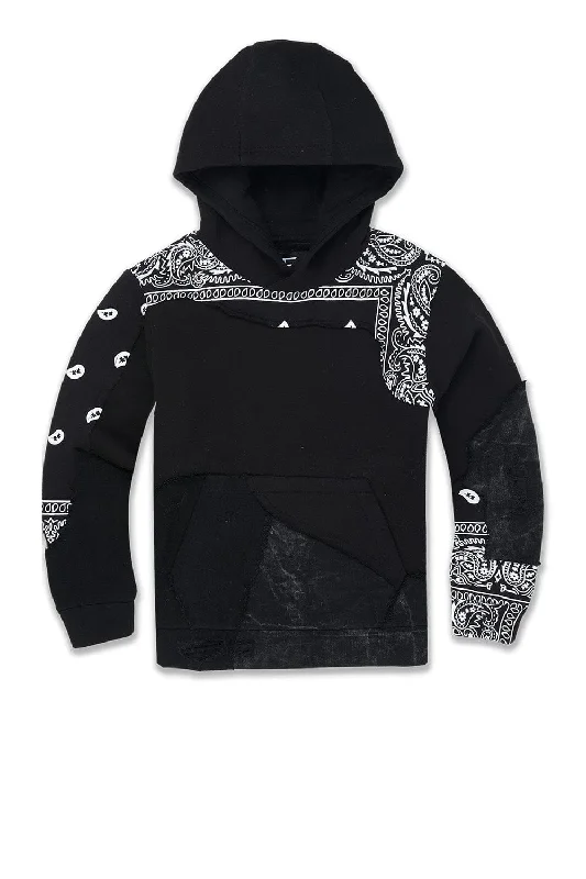 Kids Paisley Pullover Hoodie (Noir) Classic Men's Pin Classic Men's Pin