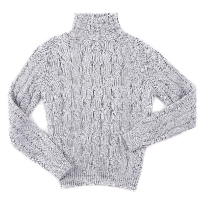 Fedeli Cable Knit Cashmere Sweater Traditional Men's Country Traditional Men's Country