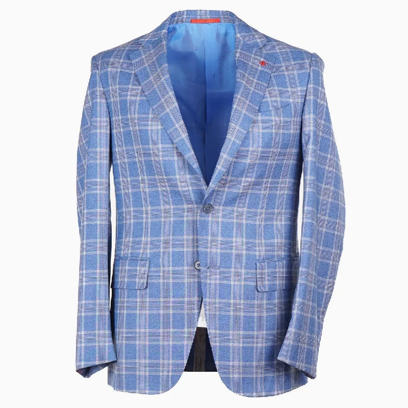 Isaia Trim-Fit 140s Wool Sport Coat Luxurious Men's High Luxurious Men's High