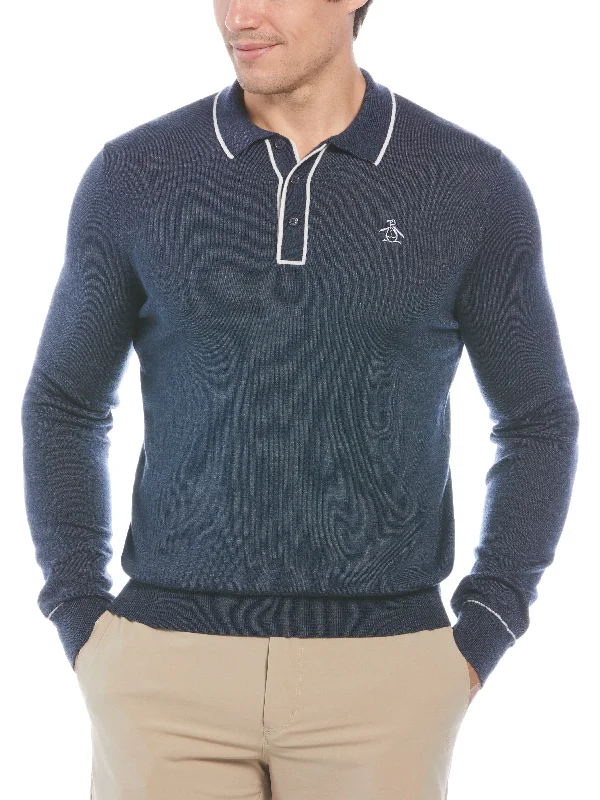 Men's The Earl Merino Wool Blend Golf Jumper Relaxed Men's Australian  Relaxed Men's Australian 