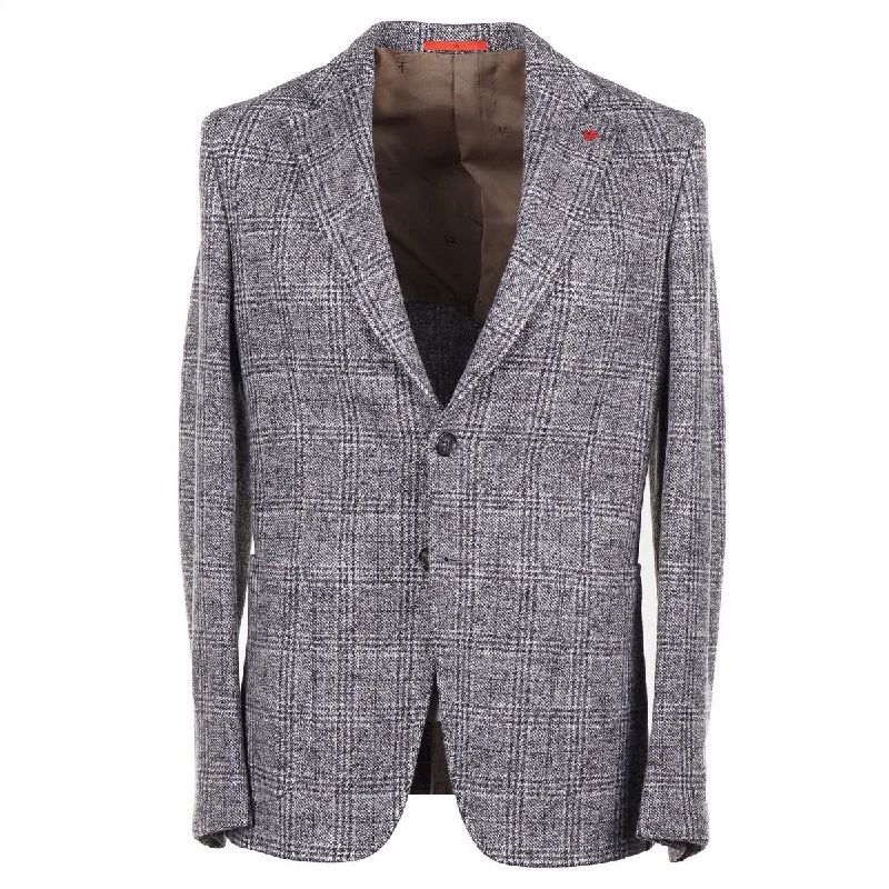 Isaia Soft Flannel Jersey Sport Coat Luxurious Men's High Luxurious Men's High