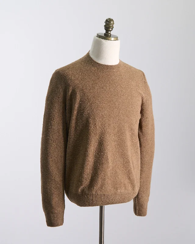 Wool Acrylic Crewneck Sweater Trendy Men's Scandinavian Trendy Men's Scandinavian