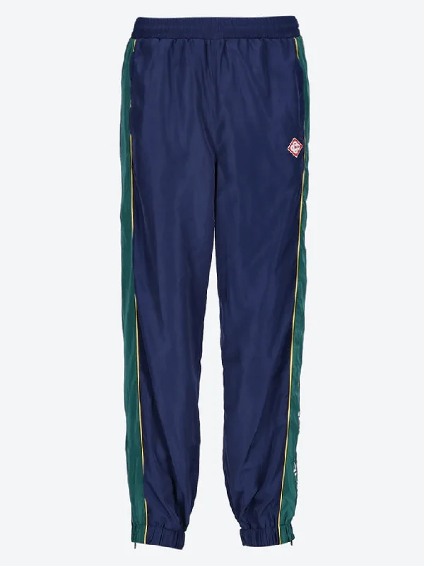 Embroidered windbreaker pants Business Business