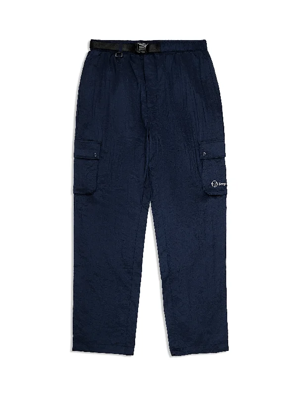 Gavino Cargo Pant- Maritime Blue Relaxed Men's Beach Relaxed Men's Beach