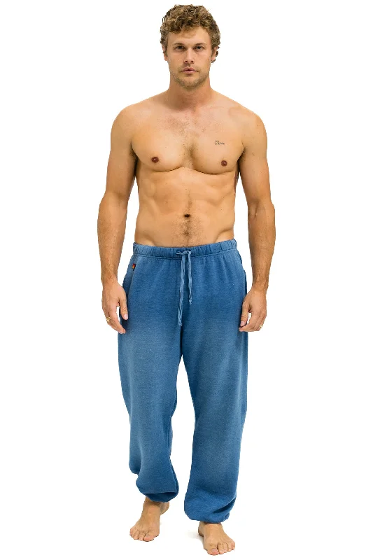 ESSENTIAL SWEATPANTS - FADED WATER Minimalist Men's Casual  Minimalist Men's Casual 