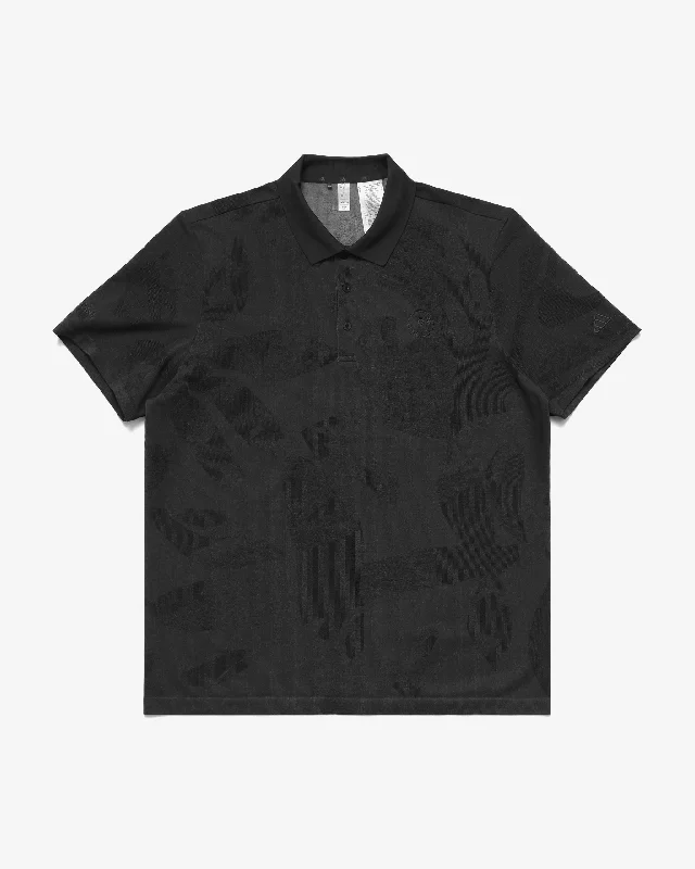 MALBON X ADIDAS GO-TO PRIMEKNIT POLO Cool Men's Distressed Cool Men's Distressed