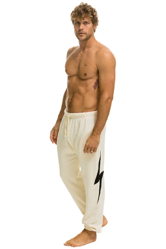 BOLT SWEATPANTS - VINTAGE WHITE Bold Men's Animal Bold Men's Animal