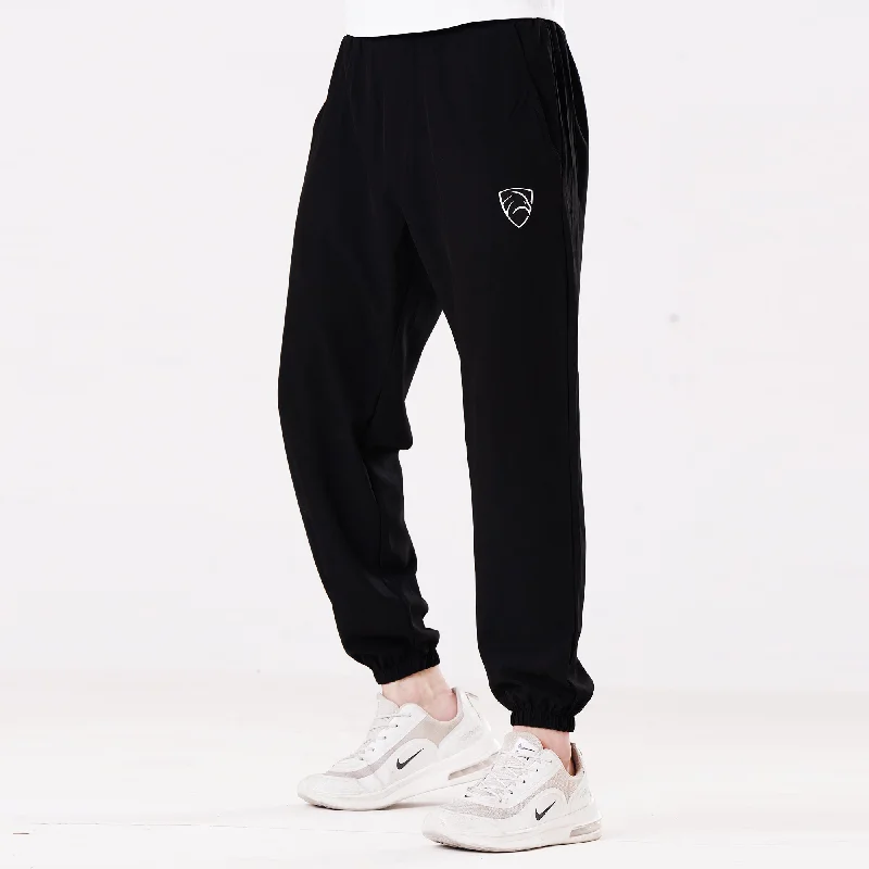 Tf-Premium Baggy Black Fit Cuffed Micro Bottoms Laid Laid