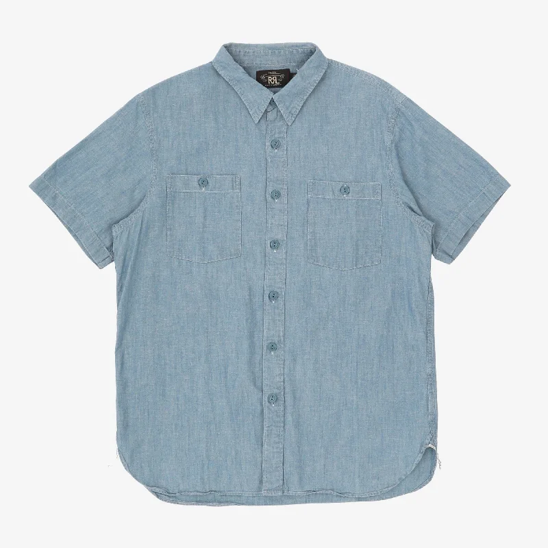 SS Chambray Work Shirt Streetwear Style Streetwear Style