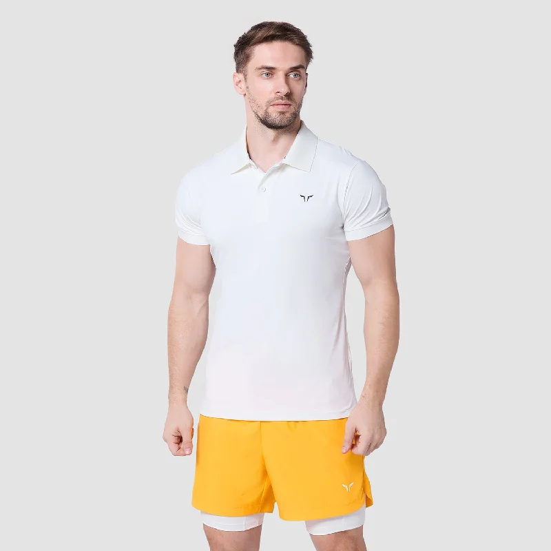 Core Performance Polo - Pearl White Vacation Vacation