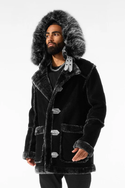 Denali Shearling Jacket (Atmosphere Grey) Modern Men's Geometric Modern Men's Geometric