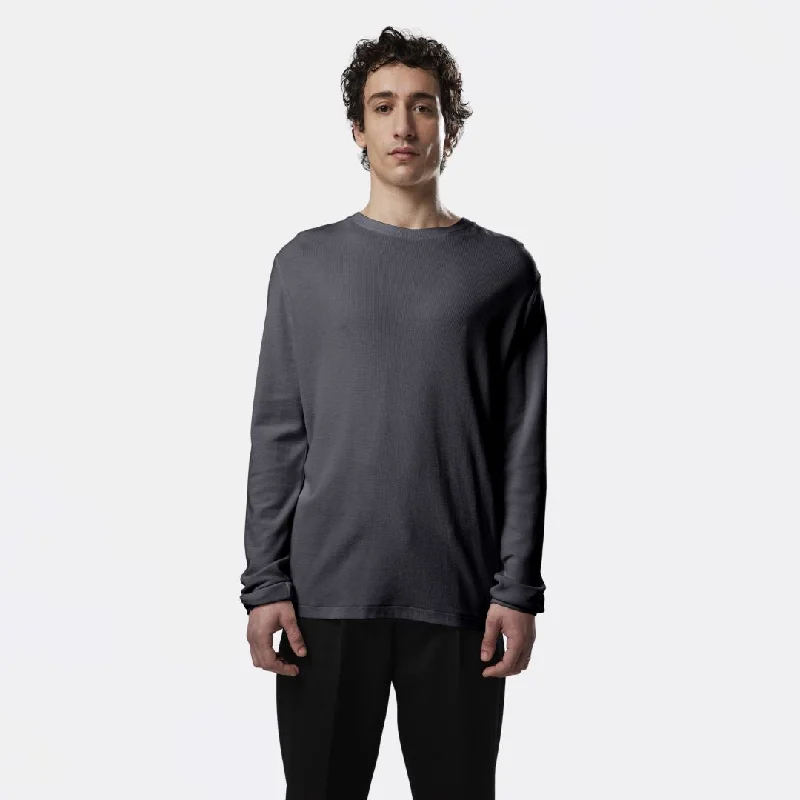 Clive 3323 Long Sleeve Tee (Concrete) Youthful Men's Pop Youthful Men's Pop