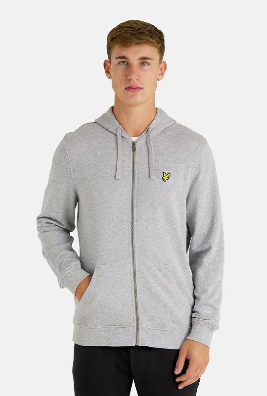 LYLE AND SCOTT ZIP THROUGH HOODIE Traditional Men's Wool Traditional Men's Wool