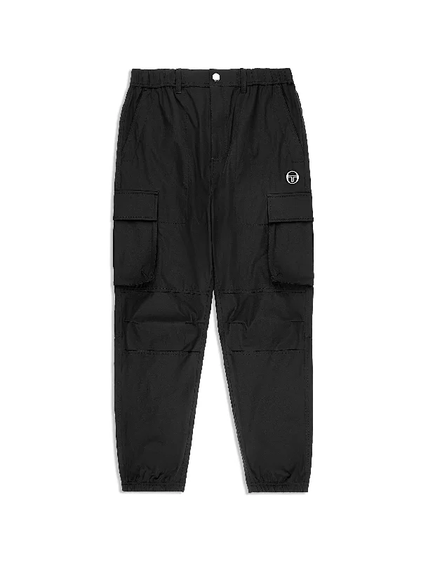 Carico Cargo Pant- Black Beauty Laid Laid