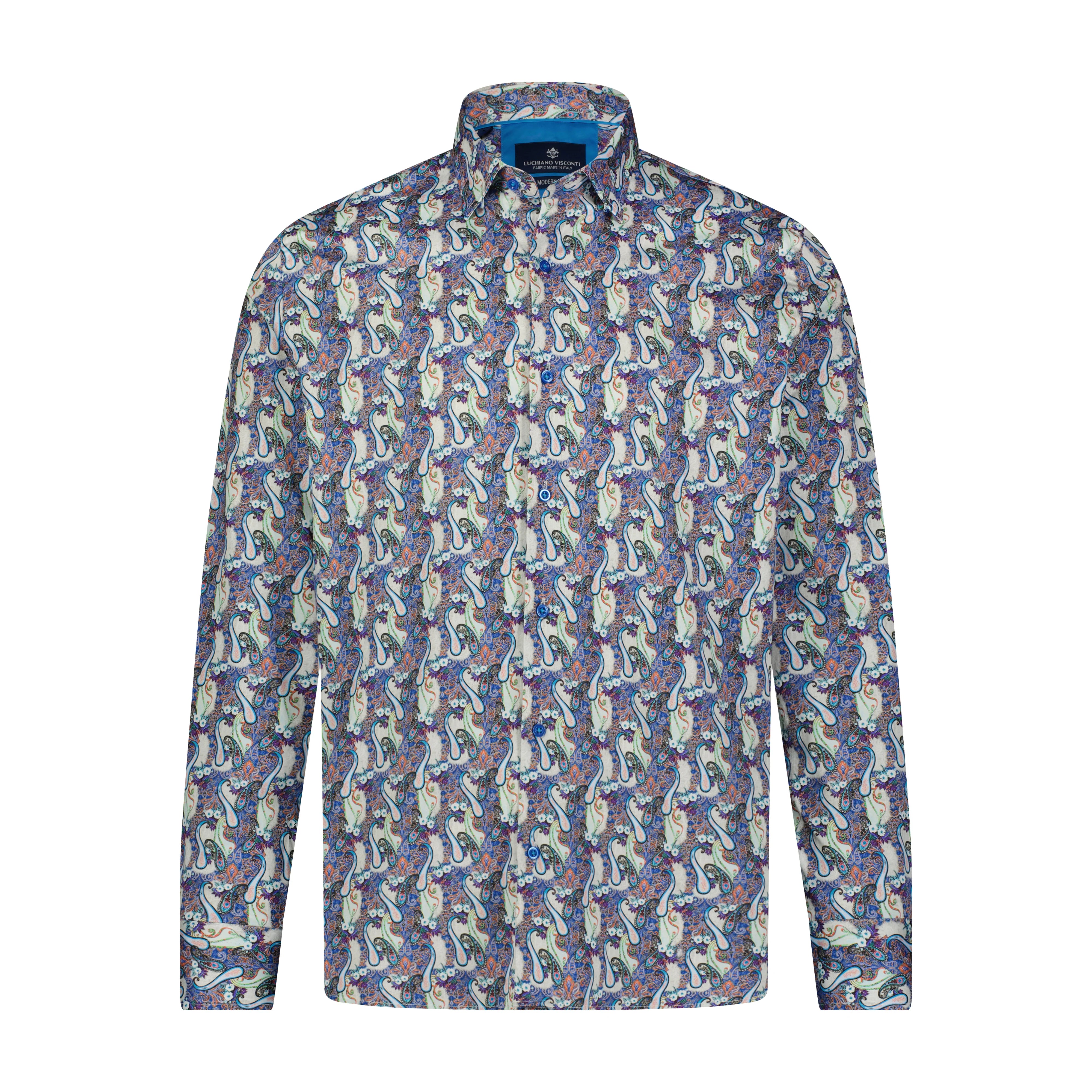 Paisley Print Sport Shirt Gym Gym