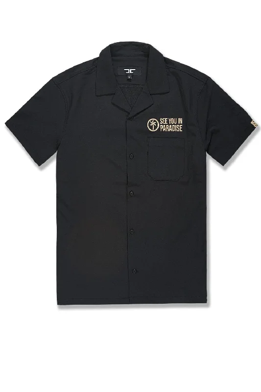 Bay Area Mechanic S/S Shirt (Black) Tough Men's Military Tough Men's Military