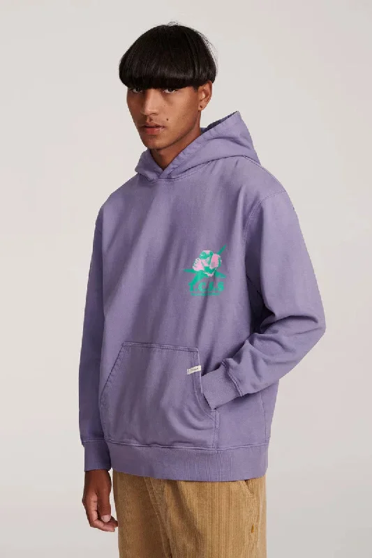 The Critical Slide Society Judd Hoodie in Blueberry Bold Men's Statement Bold Men's Statement