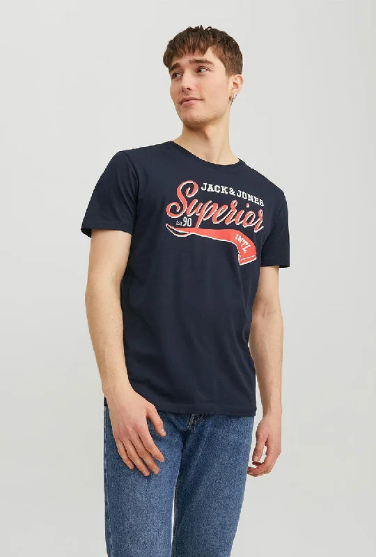 JACK AND JONES LOGO SS TSHIRT Refined Men's European Refined Men's European