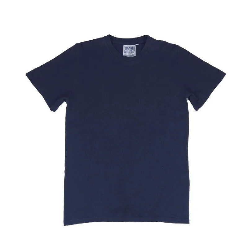 Jung Tee (Navy) Sporty Men's Athleisure  Sporty Men's Athleisure 