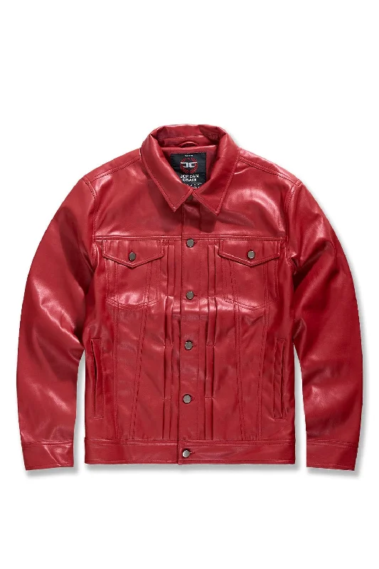 Thriller Trucker Jacket (Red) Dynamic Men's High Dynamic Men's High