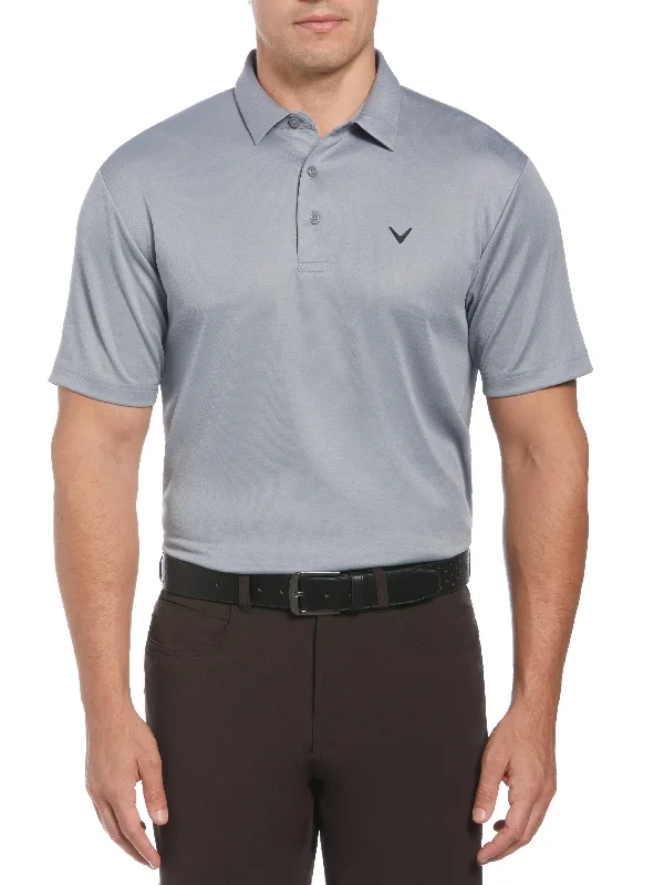 Men's Micro Texture Golf Polo Traditional Men's Wool Traditional Men's Wool