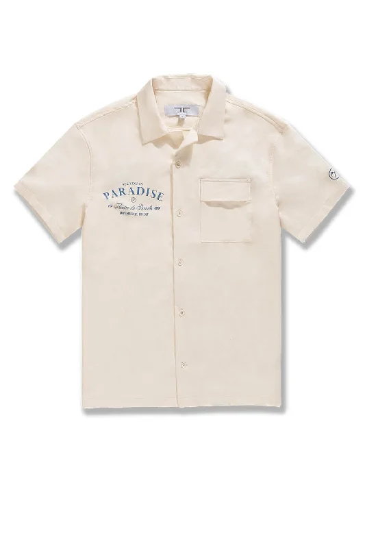 El Paso Mechanic S/S Shirt (Cream) Practical Men's Multi Practical Men's Multi