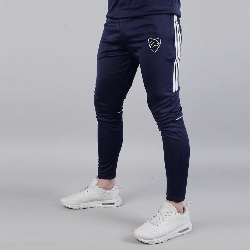 Navy Three Stripes Hawk Series Bottoms With Piping Tough Men's Military Tough Men's Military