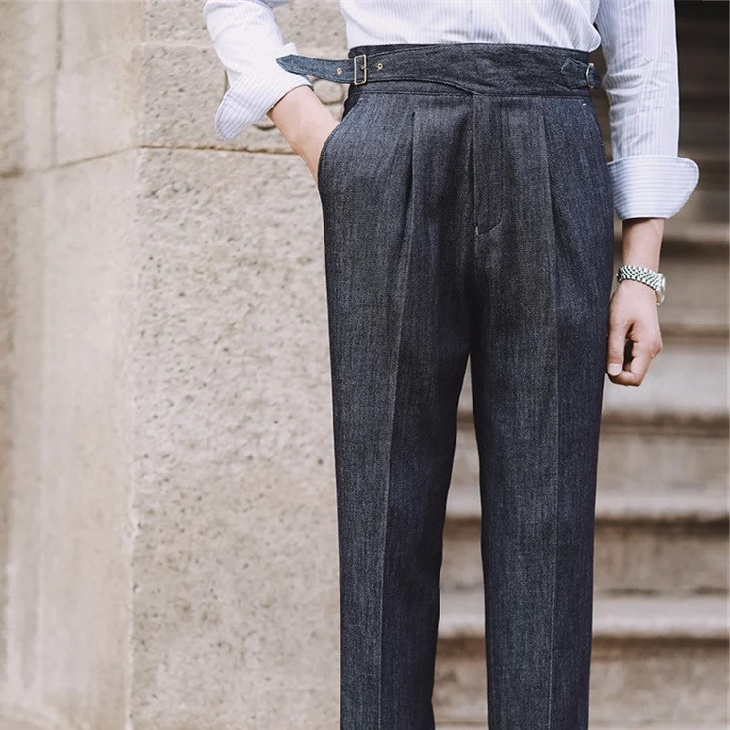 Denim Napolitana Ghurka Trousers Street Street