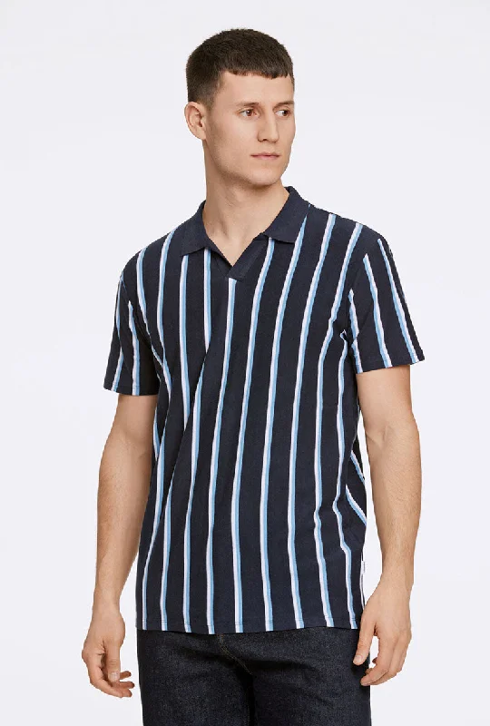 LINDBERGH STRIPED PIQUE POLO SHIRT Streetwear Style Streetwear Style