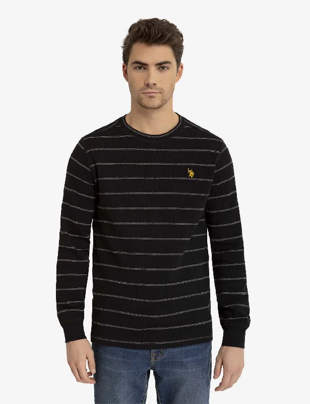 YARN DYE STRIPE THERMAL Relaxed Men's Beach Relaxed Men's Beach