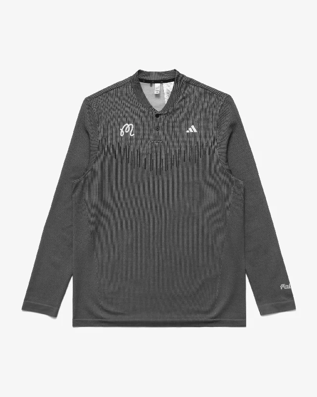 MALBON X ADIDAS Ultimate365 Tour Primeknit Long Sleeve Polo Street Street