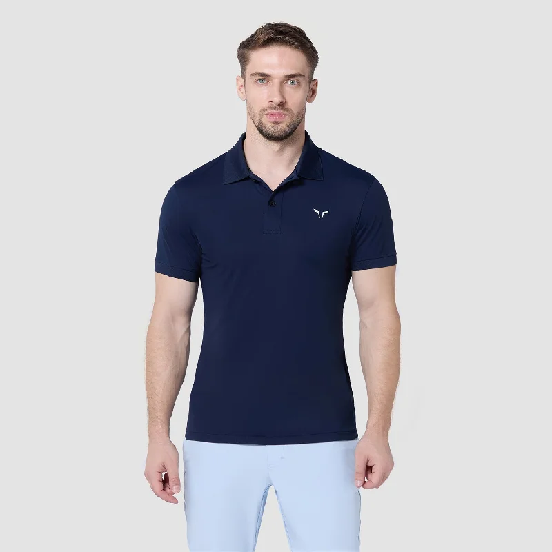 Core Performance Polo - Navy Lumberjack Lumberjack