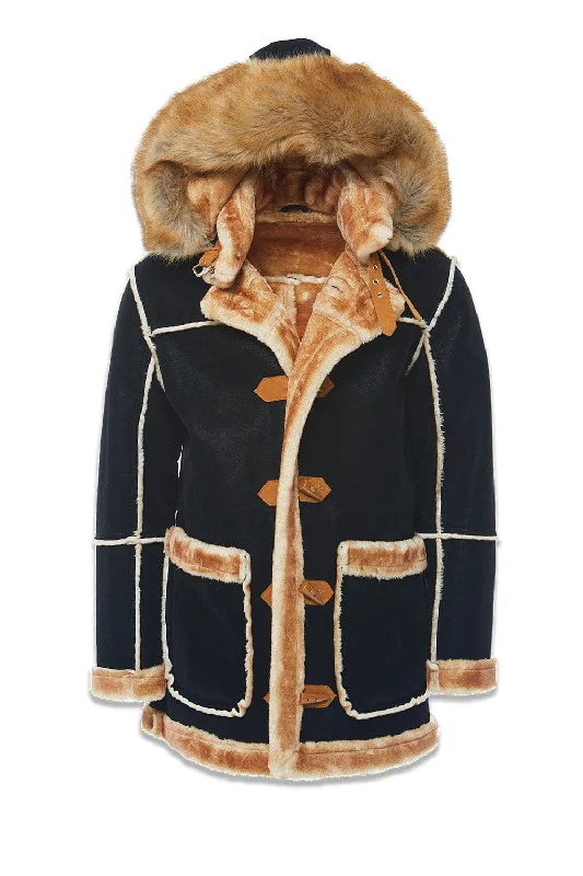 Denali Shearling Jacket (Black Coffee) Bold Men's Animal Bold Men's Animal