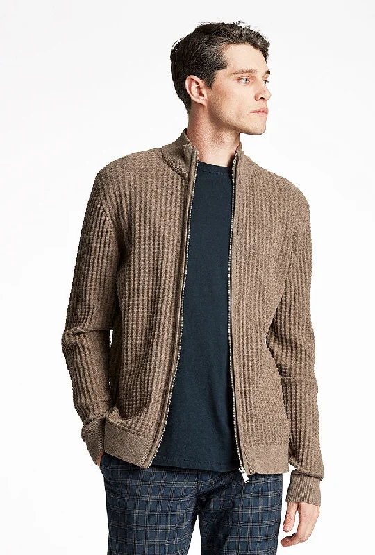 LINDBERGH ZIP STRUCTURE CARDIGAN Luxurious Men's High Luxurious Men's High