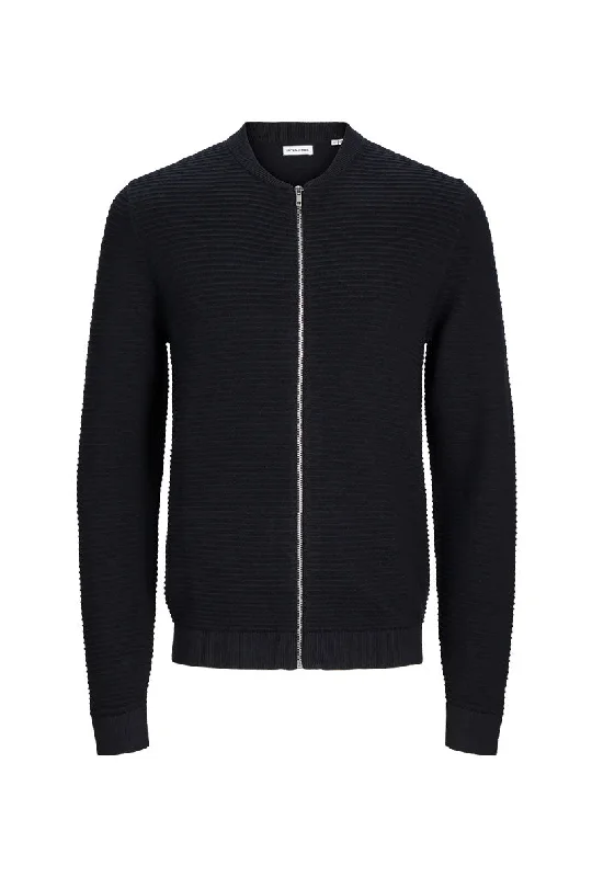 JACK AND JONES OTTO KNIT ZIP CARDIGAN Minimalist Men's Casual  Minimalist Men's Casual 