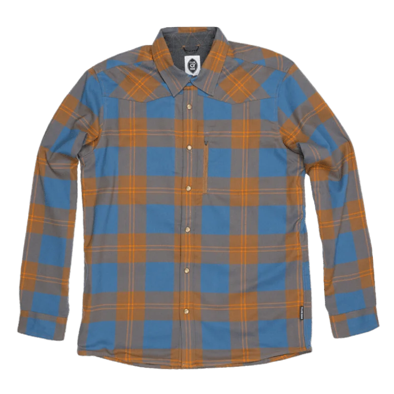 Men's Griffin Flannel 2-Layer Shacket Relaxed Men's Australian  Relaxed Men's Australian 