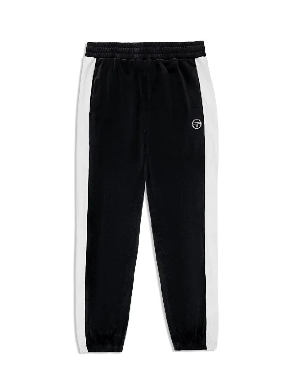 Cielo Velour Track Pant- Black Beauty Business Business