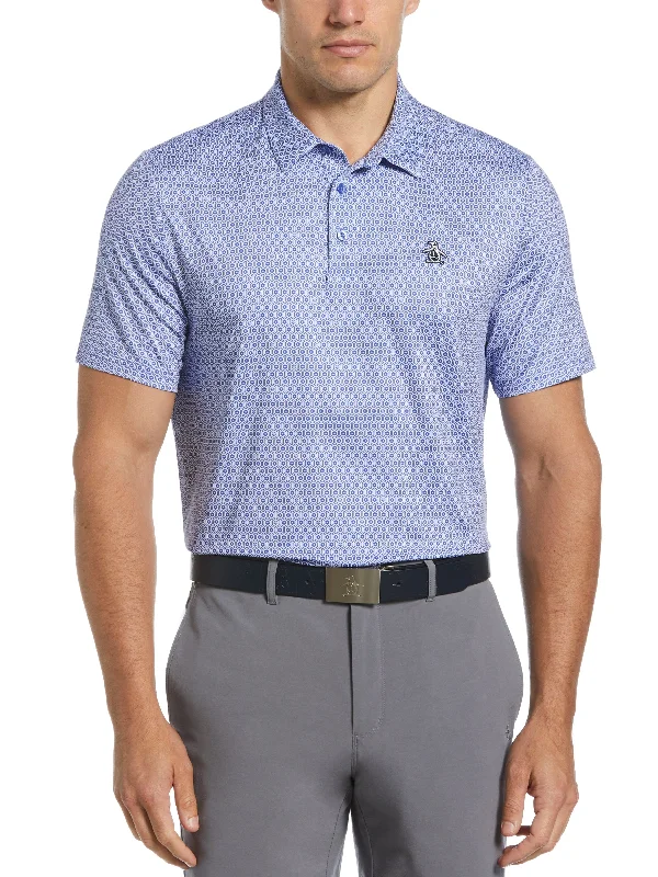 Men's Original Floral Print Polo Dynamic Men's High Dynamic Men's High