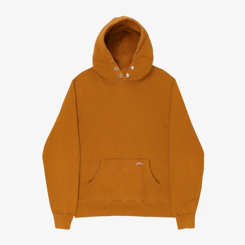 Buttoned Logo Hoodie Classic Men's Pin Classic Men's Pin