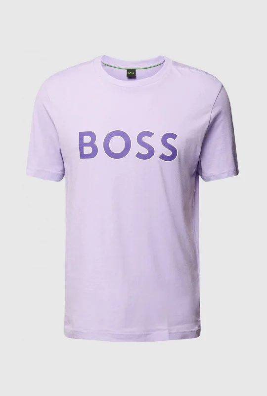 BOSS LOGO PRINT TSHIRT Trendy Men's Oversized Trendy Men's Oversized