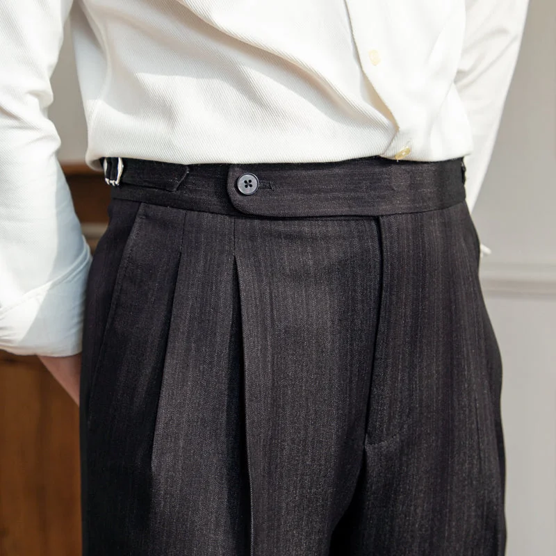 Everyday Ufficio Pleated Trousers British Gentleman Style British Gentleman Style