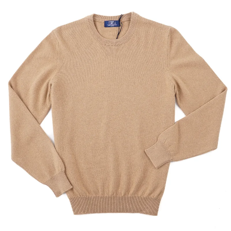 Fedeli Slim-Fit Baby Cashmere Sweater Artistic Men's Avant Artistic Men's Avant