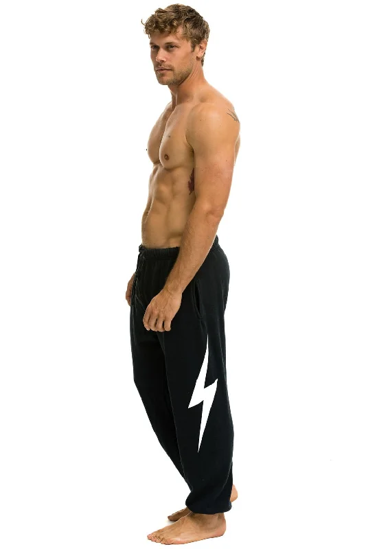 BOLT SWEATPANTS - CHARCOAL Monochromatic All Monochromatic All