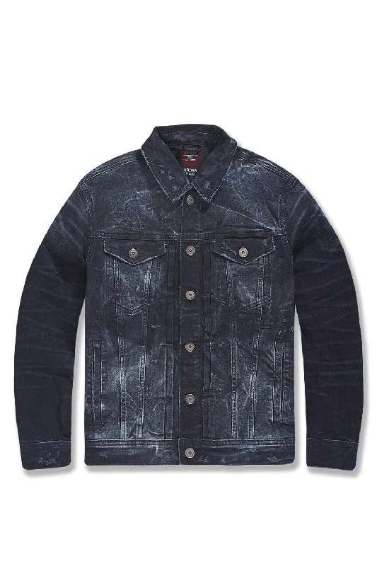 Meadowlands Denim Trucker Jacket (Azure) Laid Laid