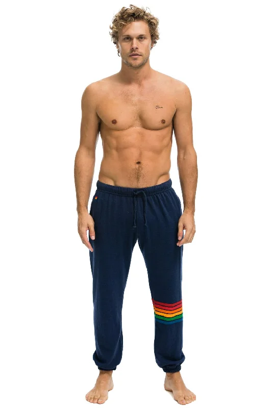 RETRO SWEATPANTS - NAVY Laid Laid