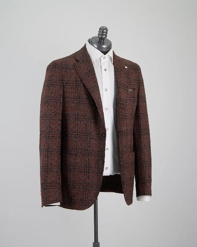 Soft Boucle Glencheck Sport Jacket Confident Men's Power Confident Men's Power