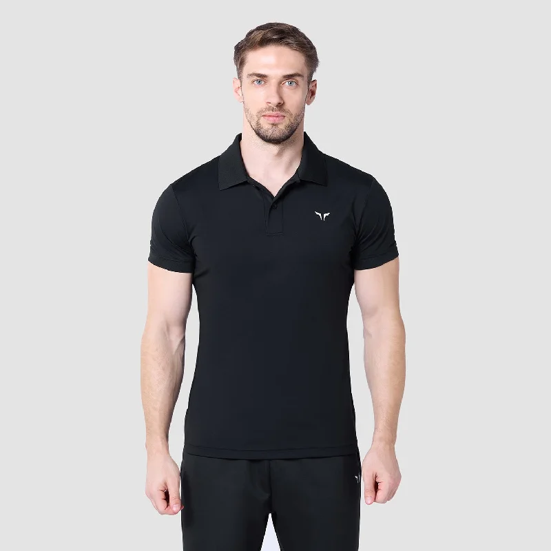 Core Performance Polo - Black Refined Men's Classic  Refined Men's Classic 